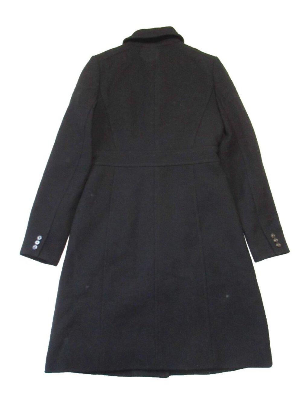 NWT J.Crew Classic Lady Day Coat in Black Italian Doublecloth Wool Thinsulate 6 - Picture 8 of 8